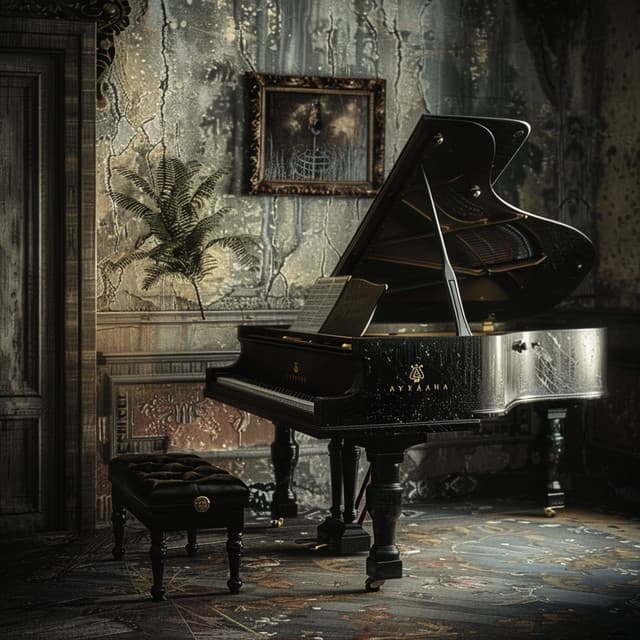 Música De Piano: Sinfonía De Ecos Silenciosos - Los jugadores del salón del piano