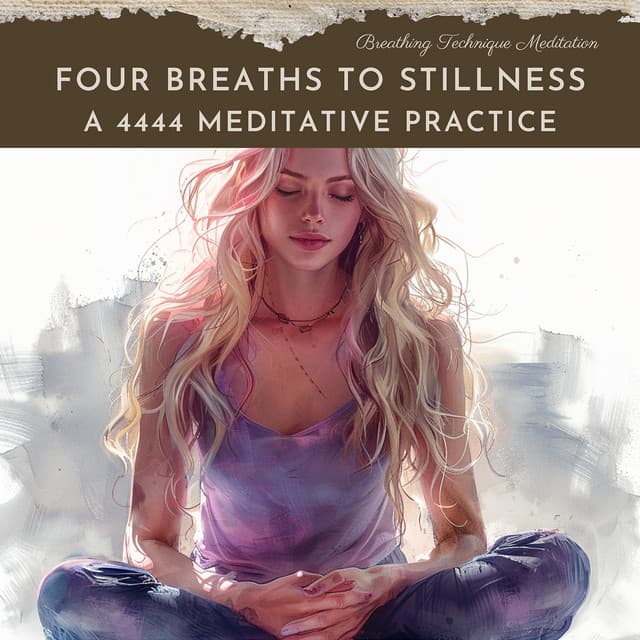 Four Breaths to Stillness: A 4444 Meditative Practice - Breathing Technique Meditation