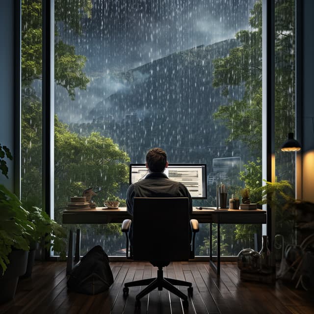 Rain Focus: Study Work Rhythms - Christian Songs Music