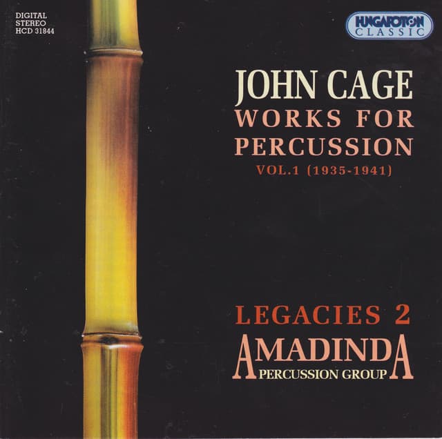 Cage: Works for Percussion, Vol. 1 - John Cage