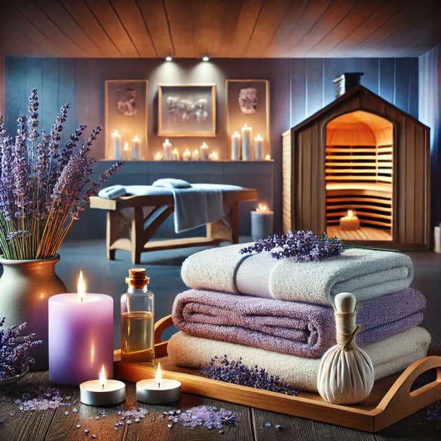 Lavender Dreams: Spa & Wellness & Sauna & Massage - Sauna & Spa Music!