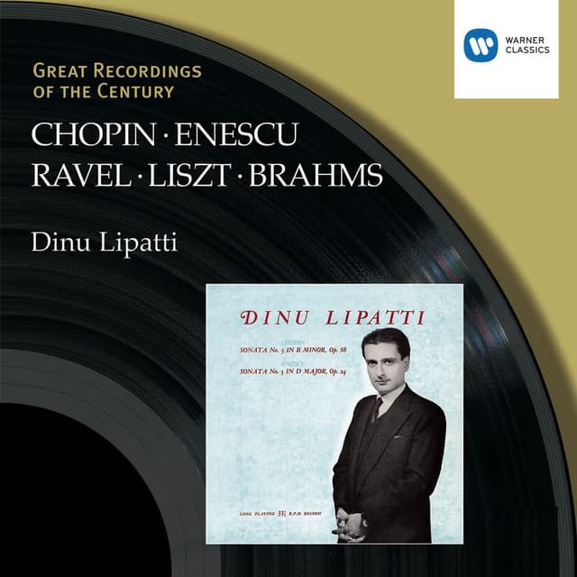 Chopin/Liszt/Ravel/Brahms/Enescu:Piano Recital - Dinu Lipatti