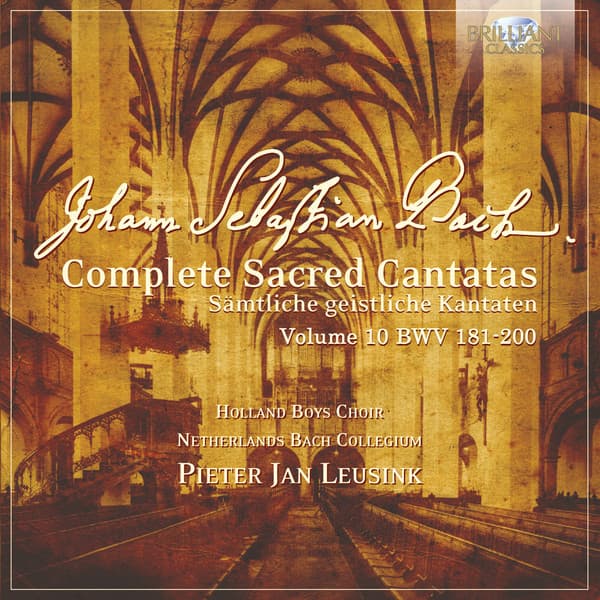 J.S. Bach: Complete Sacred Cantatas Vol. 10, BWV 181-200 - Johann Sebastian Bach