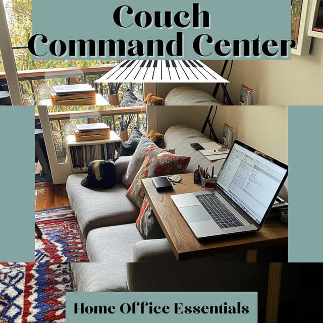 Couch Command Center - Home Office Essentials