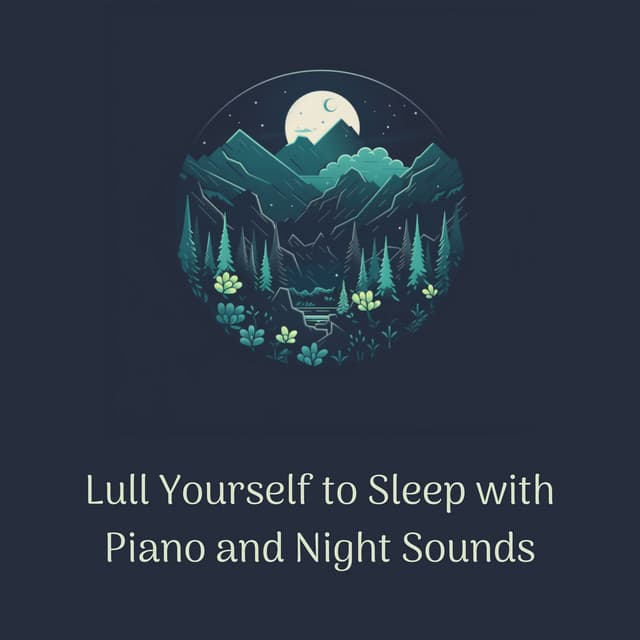 Lull Yourself to Sleep with Piano and Night Sounds - Night Ambience Lovers