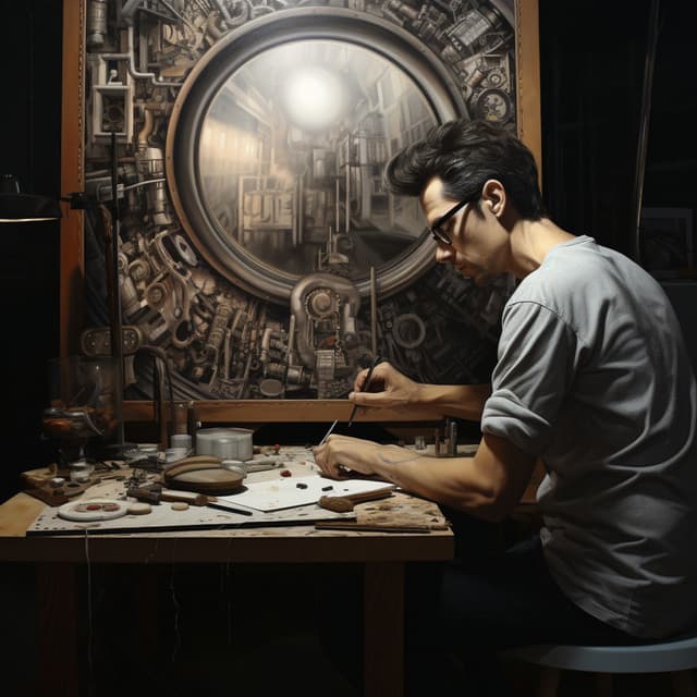 Rain Music for Work: Drizzling Dedication - Freq Molecule