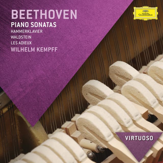 Beethoven: Piano Sonatas - "Hammerklavier", "Waldstein", "Les Adieux" - Ludwig van Beethoven