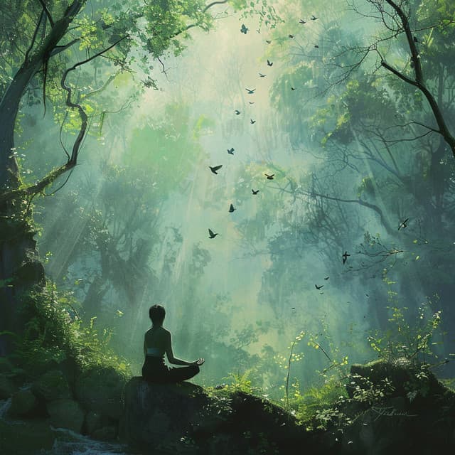 Binaural Birds in Calm: Relaxation Harmonies - 92 88 Hz - Relaxing Music For You