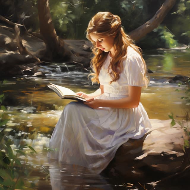 Water Study: Tranquil Wave Symphony - Energy Orbiting