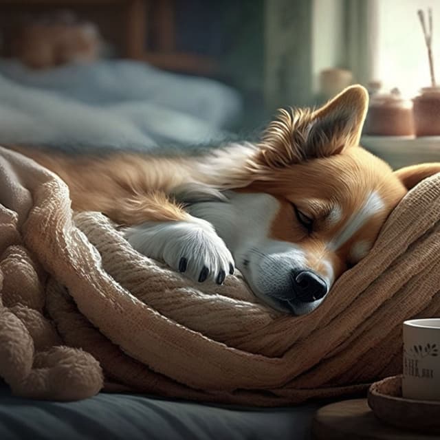 Psykologisk stabilitetsmusik för oroliga hundar: Lugnande ljud för att lindra stress och separationsångest - Hundmusik oas