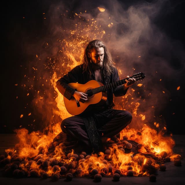 Fire Soothe: Relaxation Ember Harmonics - Peaceful Sounds Zone