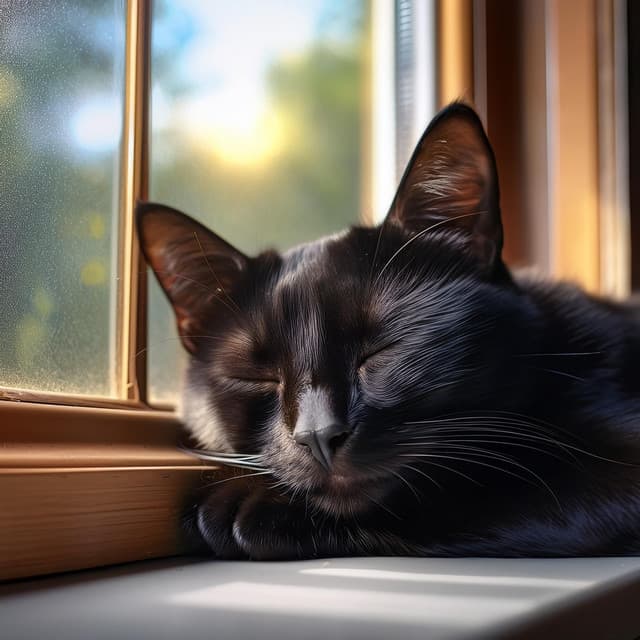 Ronroneos Elegantes: Sonidos Armoniosos Para Gatos - Almuerzo etéreo