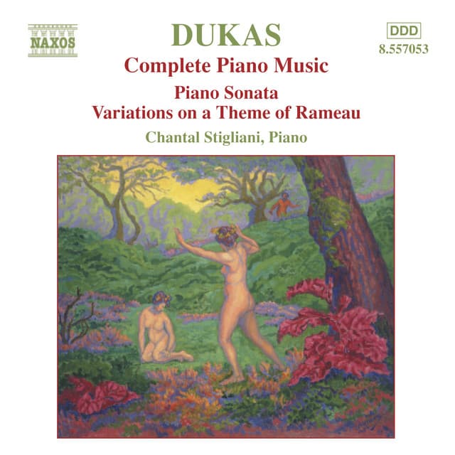 Dukas: Piano Sonata / Variations On A Theme of Rameau - Paul Dukas