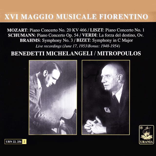 Benedetti Michelangeli & Mitropoulos at XVI Maggio Musicale Fiorentino - Arturo Benedetti Michelangeli