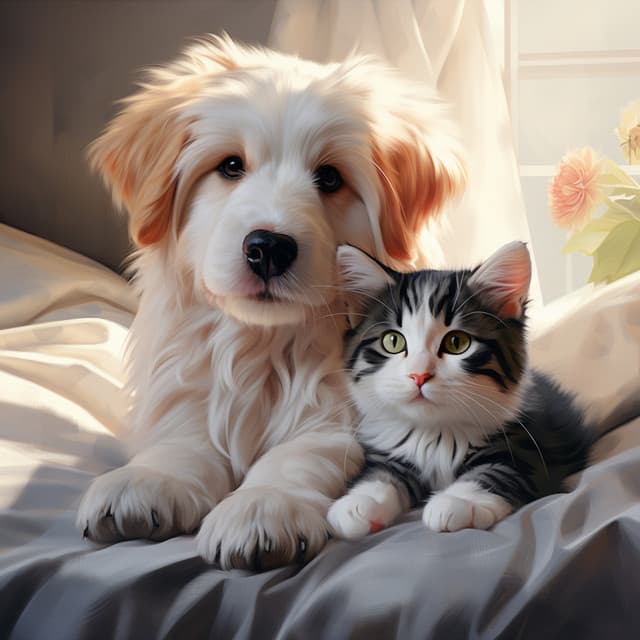 Echoes of Lofiscape: a Serene Soundwave Journey - Calm Pets Music Academy