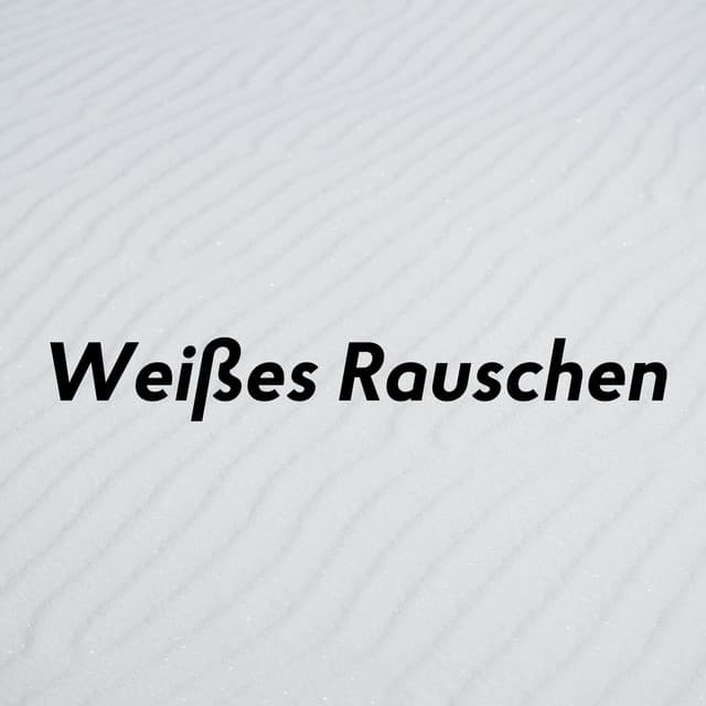 Weißes Rauschen Zum Einschlafen - Schlaf Hilfe