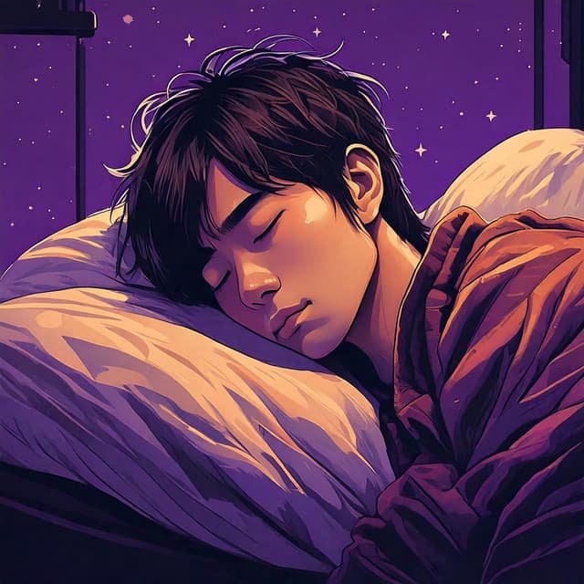 Peaceful Evening Sleep with Lofi - Brain Waves