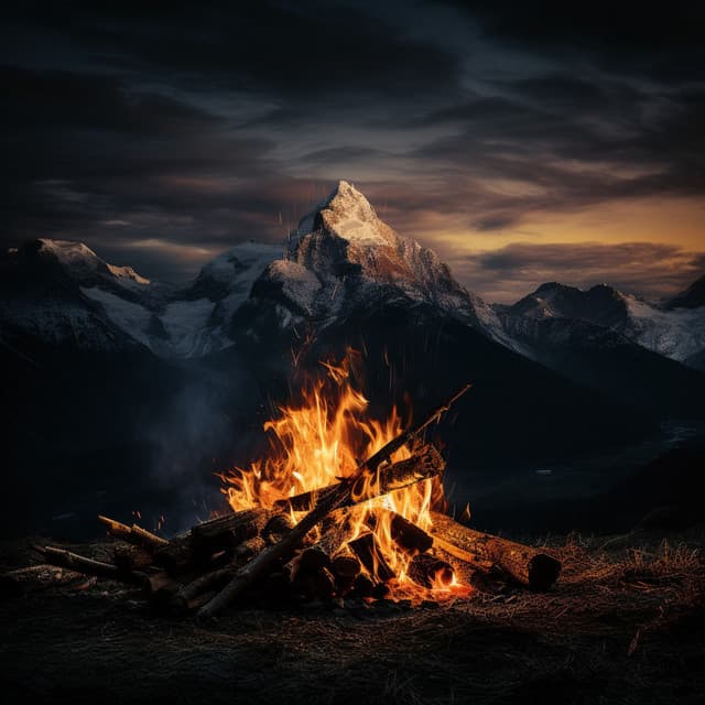 Flame's Touch: Soothing Fire Tunes for Massage - Massage Music Guru