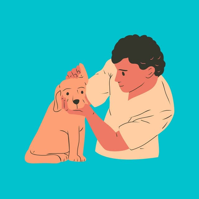 Backdrop for Calm Hound - Alto Sax - Dog Calming Music