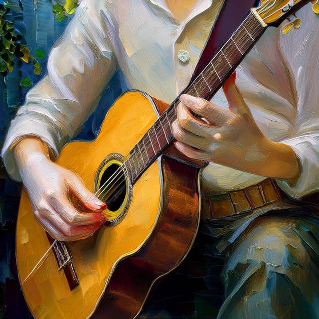 Elegantes Acordes De Guitarra: Cálidas Reflexiones Acústicas - Guitarra Sound