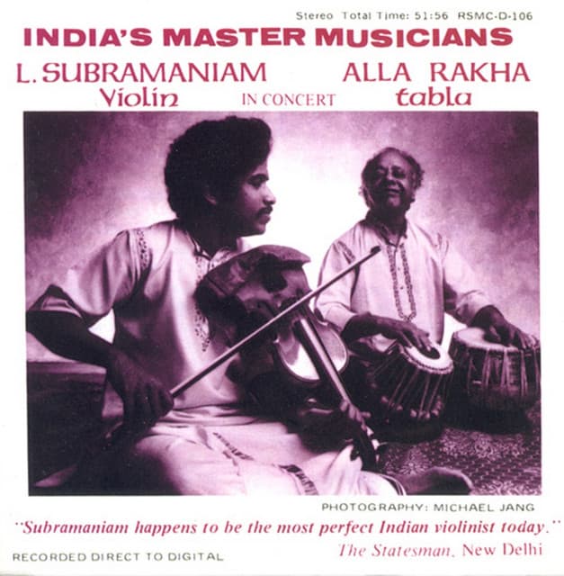India's Master Musicians - Alla Rakha