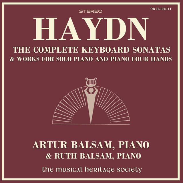 Haydn: The Complete Keyboard Sonatas & Works for Solo Piano and Piano 4 Hands - Joseph Haydn