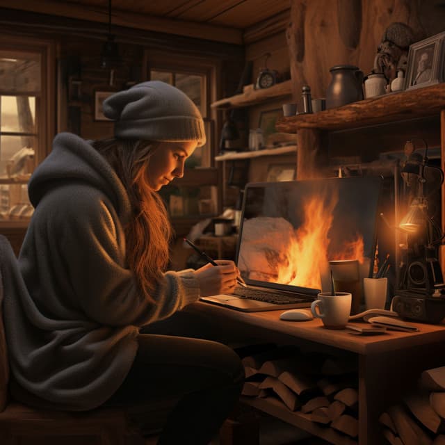 Llamas De Tranquilidad Musical: Junto A La Chimenea - Naturaleza y selección de la selva tropical colectiva