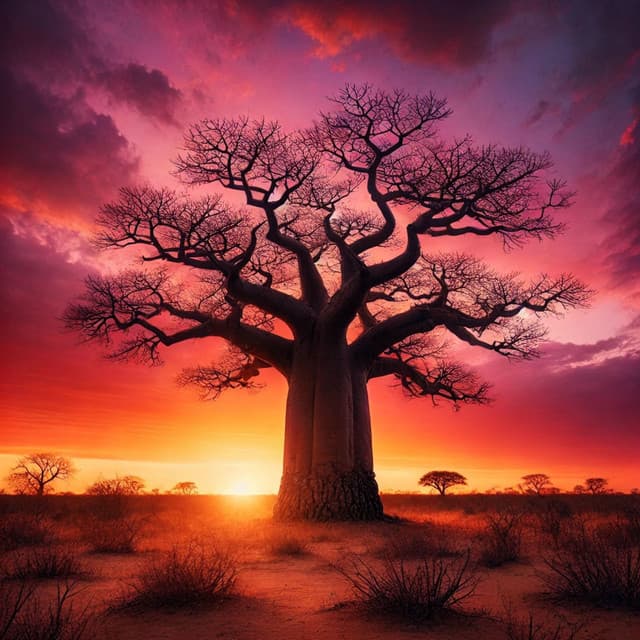 African Sunset - May Padma