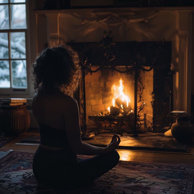 Trance Binaural Con Fuego Para Meditación Profunda - Fuera del bosque