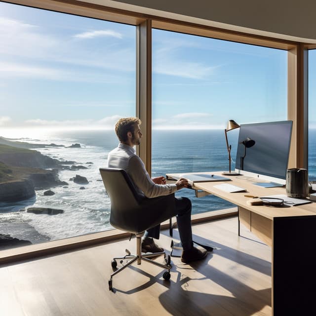 Armonía Productiva Junto Al Mar: Melodías Laborales Oceánicas - Ruidos de la Naturaleza