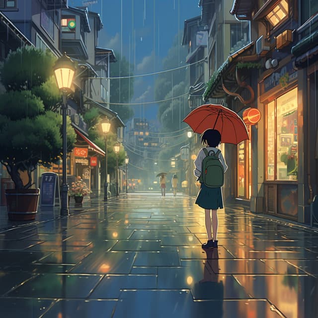 Danza Melódica De La Lluvia: Melodías De Aguas Serenas - Estación tormentosa