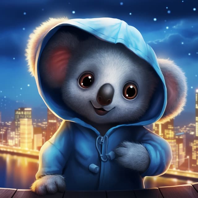 ! ! ! ! LoFi Koala into Night City1 - LoFi Kind Koala