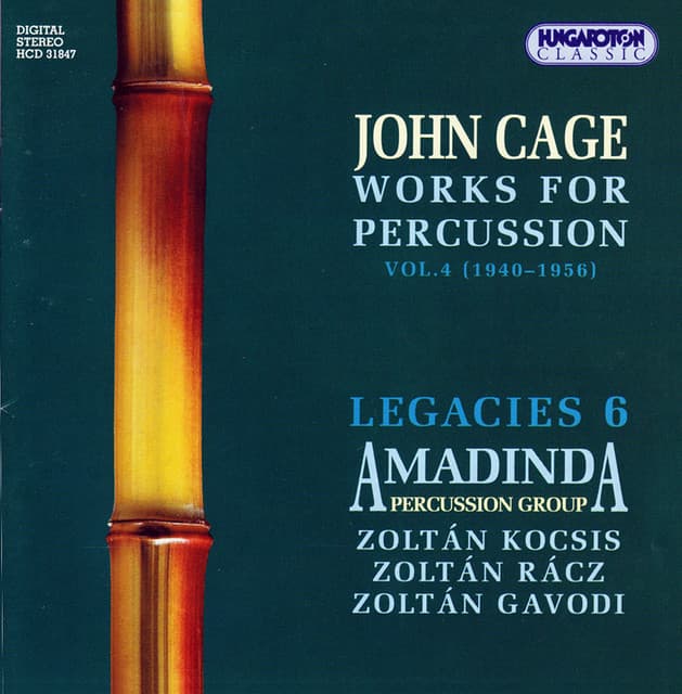 Cage: Works for Percussion, Vol. 4 - John Cage