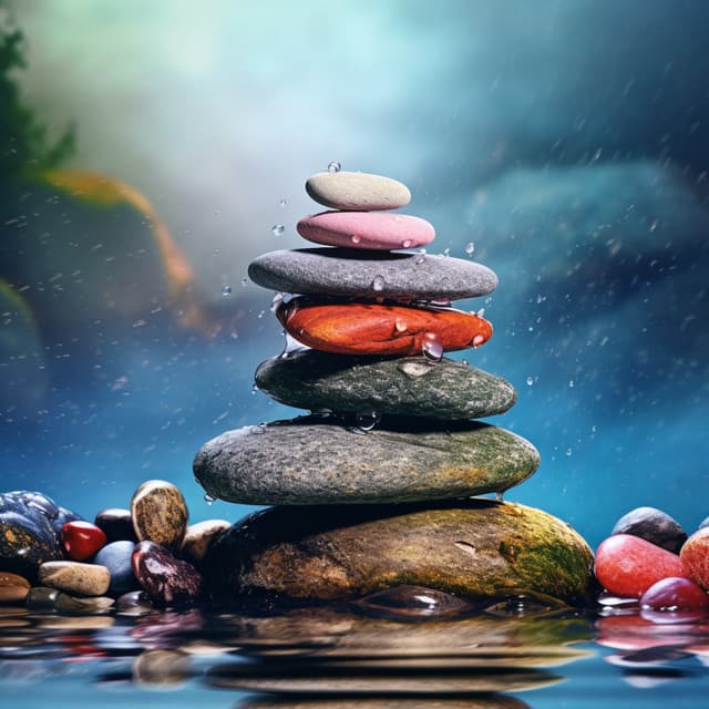 Soothing Yoga Harmony: Rain Raindrop's Music - State of Distraction