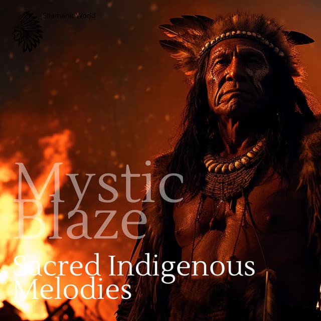 Mystic Blaze: Swaying Embers and Sacred Indigenous Melodies - Shamanic World