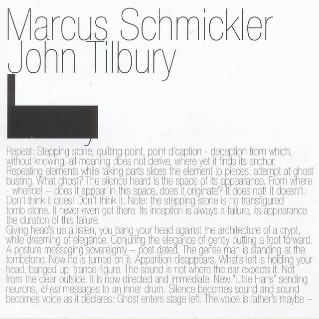 Variety - Marcus Schmickler