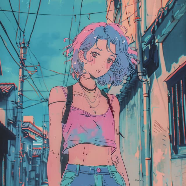 Retro Relaxation: VINTAGE VISUALS LOFI - WabiLofi