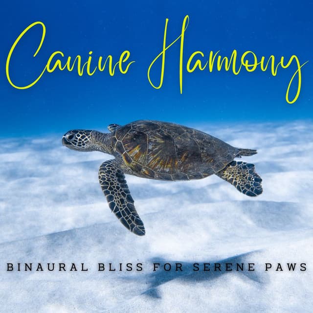Ambient Oceanic Canine Harmony: Binaural Bliss for Serene Paws - Solfeggio Frequency Meditation