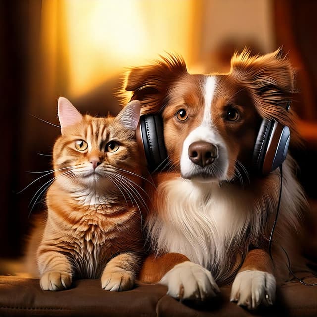 Calming Tunes: Music for Pets' Comfort - Dinner Music Chill
