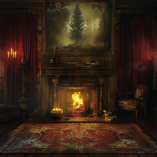 Olas De Meditación De Fuego: Enfoque Sereno - Música del área de meditación