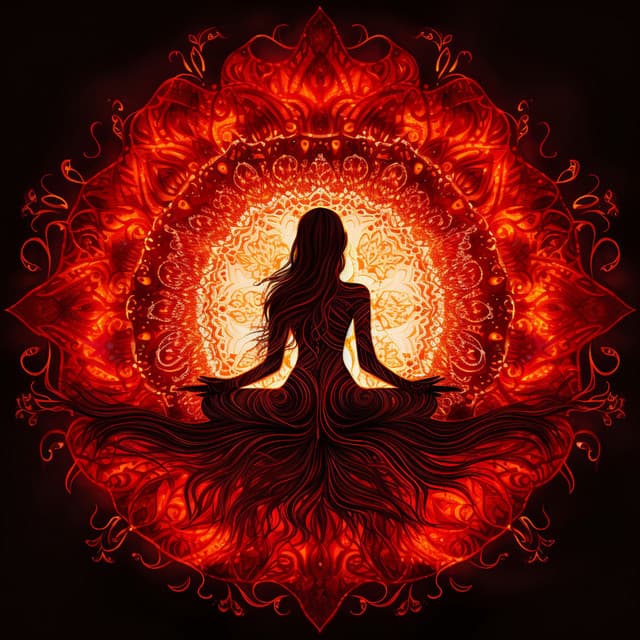 Yoga Spa Serenity: Art Song of Harmonious Flames - Nature Sounds Library