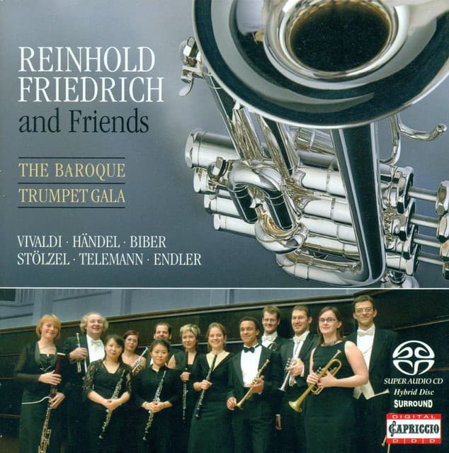 Baroque Trumpet Gala - Biber, H.I.F. Von / Telemann, G.P. / Handel, G.F. / Vivaldi, A. / Endler, J.S. / Stolzel, G.H. - Reinhold Friedrich