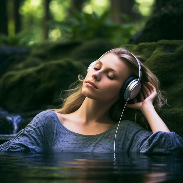 River Repose: Soothing Relaxation Melodic Drift - In The River (Sound FX)
