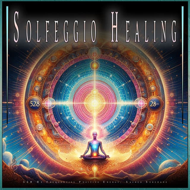 Solfeggio Healing: 528 Hz Frequencies Positive Energy, Sacred Serenade - Hypnotic Sleep Ensemble