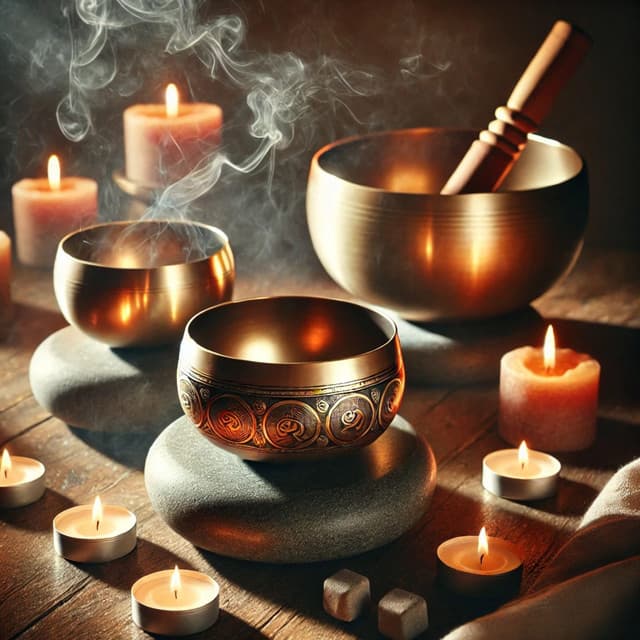 Tibetan Singing Bowls: ASMR Sleep - Tibetan Meditation Academy