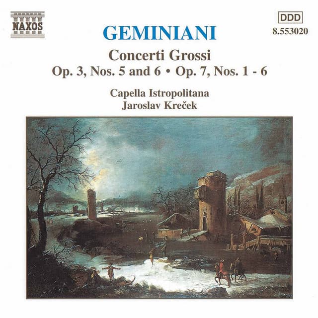 GEMINIANI: Concerti Grossi, Vol. 2 - Francesco Geminiani