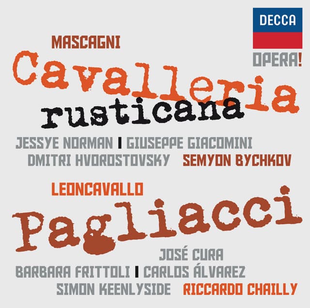 Mascagni: Cavalleria Rusticana / Leoncavallo: Pagliacci - Jessye Norman