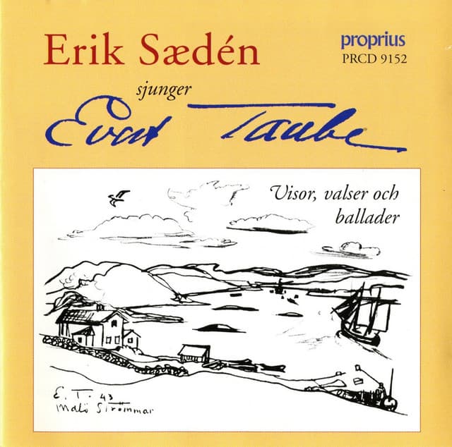 Erik Sædén sjunger Evert Taube - Evert Taube