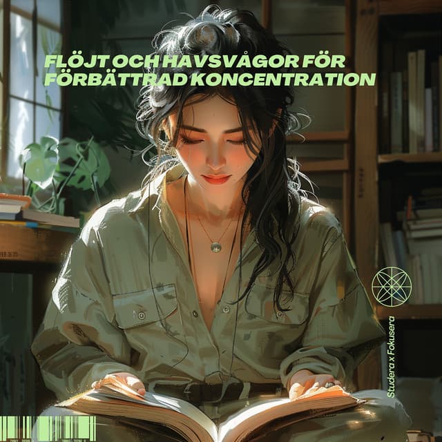 Flöjt och Havsvågor för Förbättrad Koncentration - Studera x Fokusera