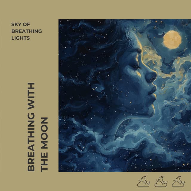 Breathing with the Moon: 4-4-4-4 and the Sound of Night - Sky of Breathing Lights